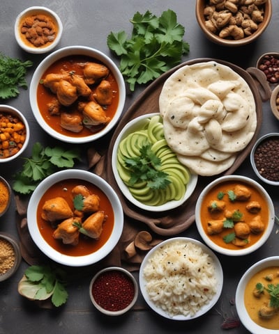 person dipping fried cuisine on dip