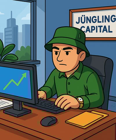 Nachhaltiges Bürogebäude der Hustensaft Jüngling Holding mit begrüntem Dach und Solarfassade bei Tageslicht.