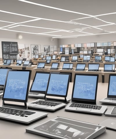 A smartphone screen displays a collection of Microsoft Office and associated applications, including icons for Outlook, Excel, Word, PowerPoint, OneNote, Microsoft Stream, SharePoint, and Teams. The apps are organized in a grid pattern with each icon being easily recognizable by its distinct color and design.