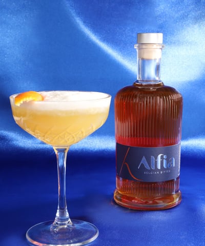 Alfia Belgian Bitter Sour Cocktail