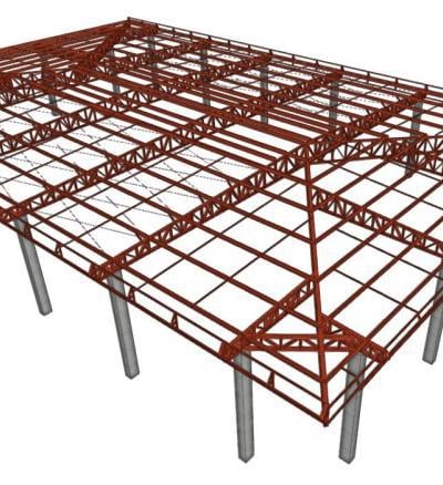 Calculuo de Estrutura Metalica em Ribeirao das Neves-MG-2