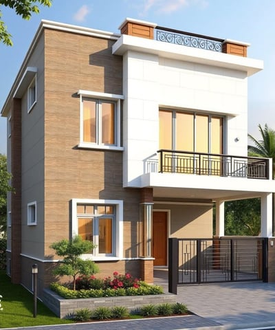 3D home design in deoghar by aakaar constrologixtix