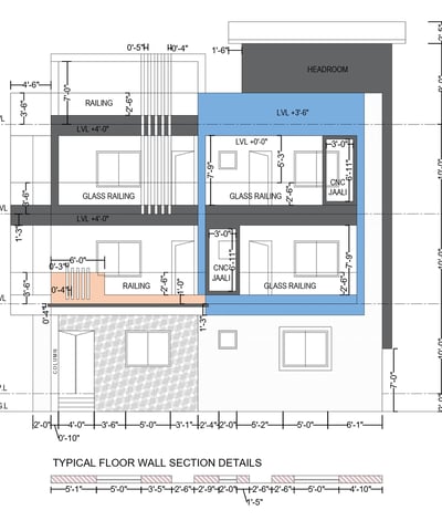 house elevation in Gogga by Aakaar constrologixtix
