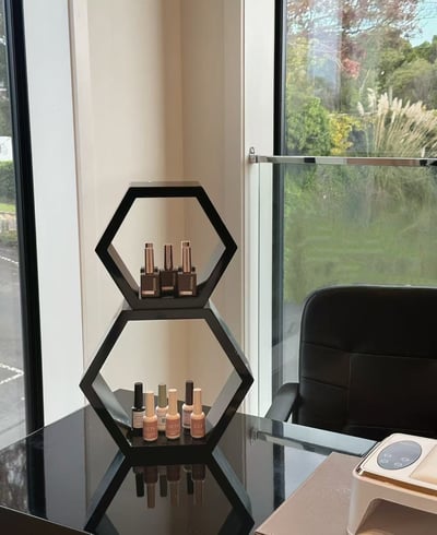 Interior corner of HANAKŌ BEAUTY STUDIO