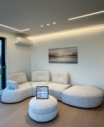 Interior corner of HANAKŌ BEAUTY STUDIO