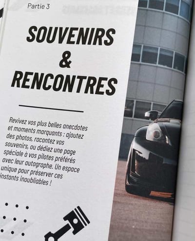Page catégorie intérieure du book Cars Hunter