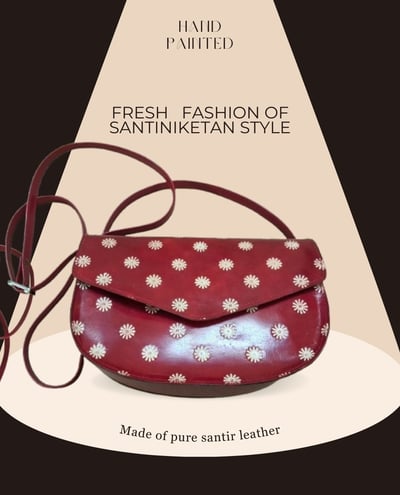  leather purse, hand made leather bag
