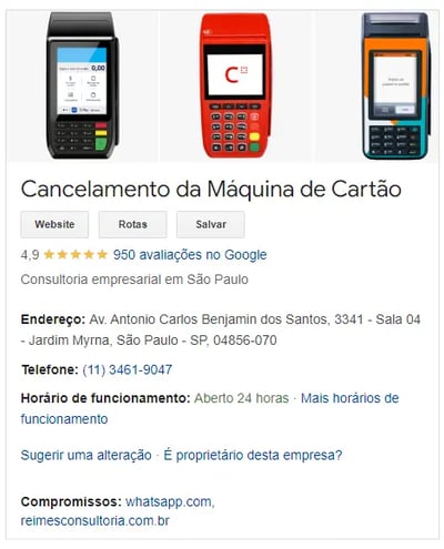 Google Meu Negocio Reimes