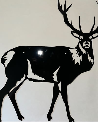 Metal Buck Deer