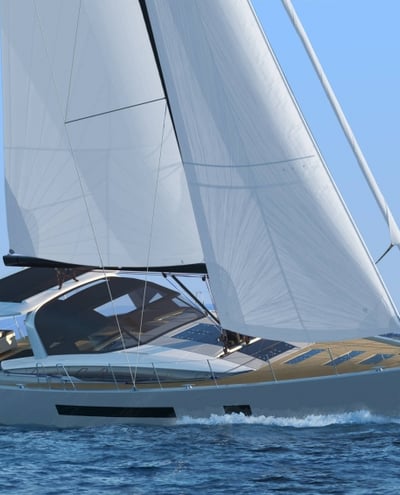 Jeanneau 65 under sail 2