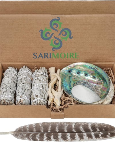 a box of white sage incense