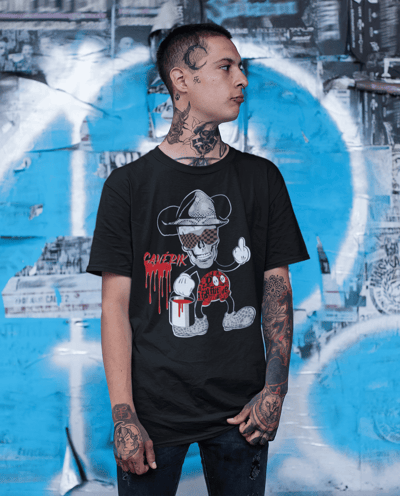 Estampa de Moda Inspirada em Arte de Rua