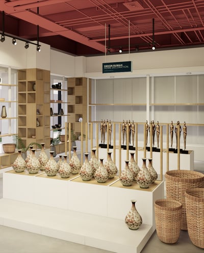 Dekranasda Jabar Flagship Store Interior Design