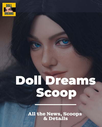 the cover of Doll Dreams Scoop newsletter with Ivy on the cover