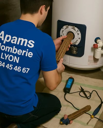 Depannage chauffe eau en panne disjoncteur qui saute diagnostic lyon 69001