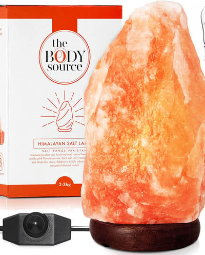 a himalayan salt lamp