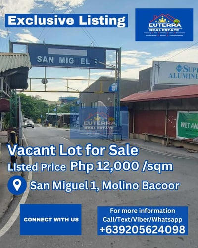 Vacant lot for sale Cavite