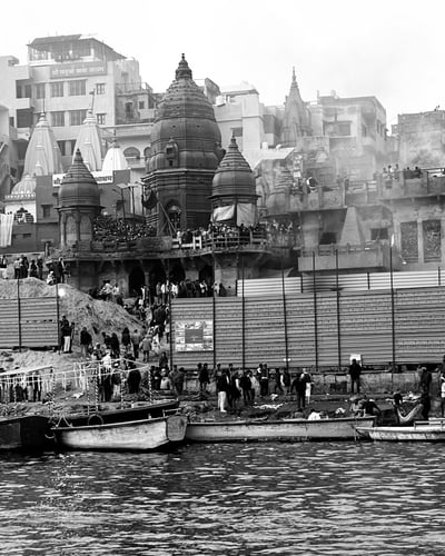 Cremation ghat of Varanasi