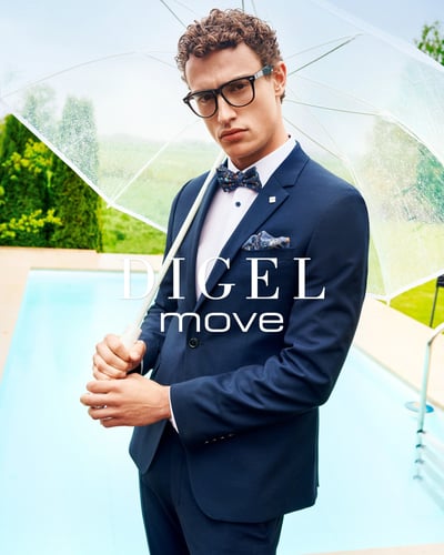 Abito bluette digel extra slim fit