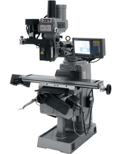 Jet Tools 690675 JTM-1050EVS2/230 Mill With 2-Axis Acu-Rite MilPwr G2 CNC Controller