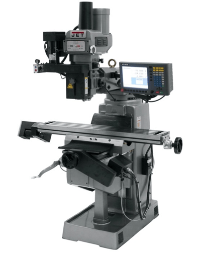 JET 690684 JTM-1050EVS2/230 Mill With 3-Axis Acu-Rite MilPwr G2 CNC Controller Air Powered Drawbar