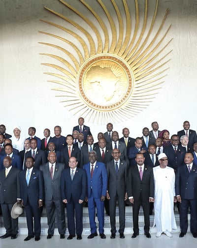 African Union, Heads of States Group Photo @ AU Addis Ababa, Ethiopia