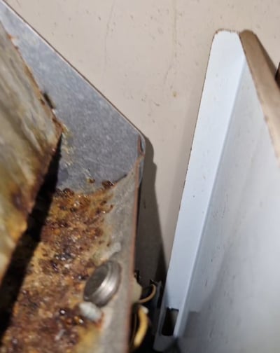Serviced caravan water heater near winthorpe Chapel St Leonards ingoldmells skegness mablethorpe