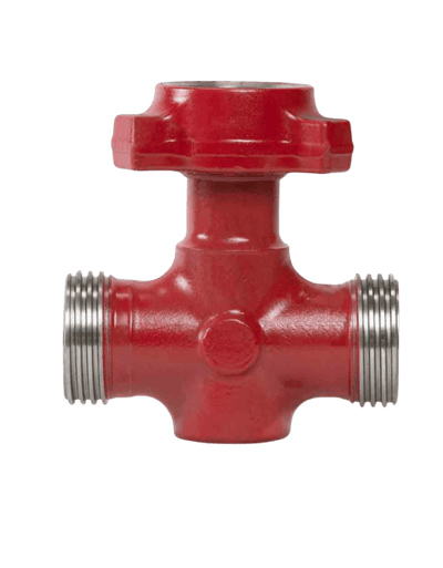 High pressure integral fittings