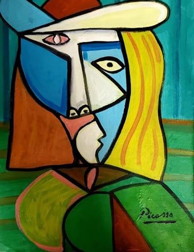 "Women" by Pablo Picasso, Spanish Painter (1881 - 1973)