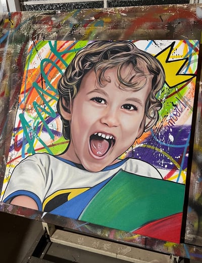Quadro personalizado de filho.