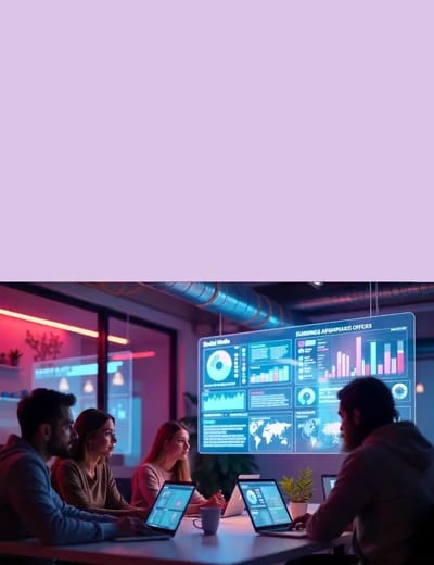 Team is discussing about SEO