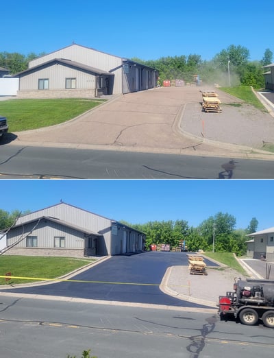 before-and-after-of-a-commercial-seal-coating-project