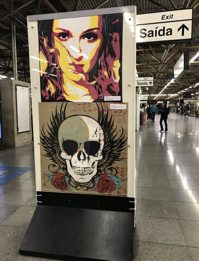 "Se Liga no Traço": Uma Exposição Vibrante de Arte Pop por Sérgio Astral