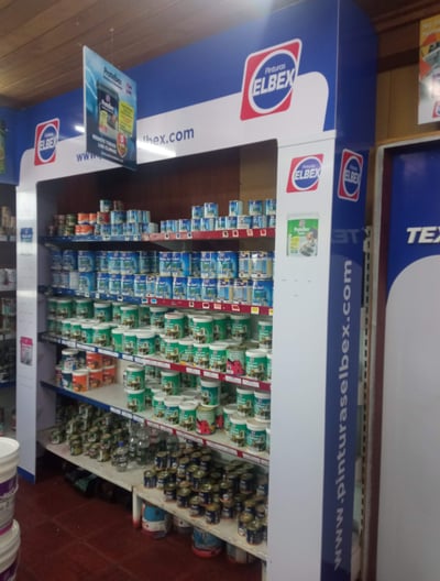 exhibidor de elbex