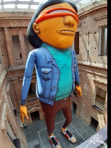 Intervenção dos artistas Os Gêmeos Pinacoteca