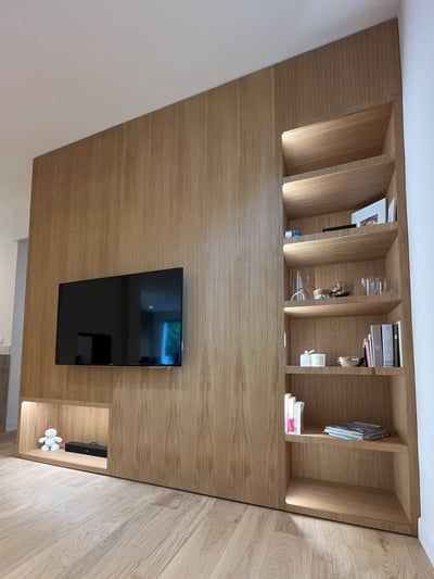 bibliothèque sur mesure