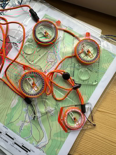 Orienteering exercise in Valmasino
