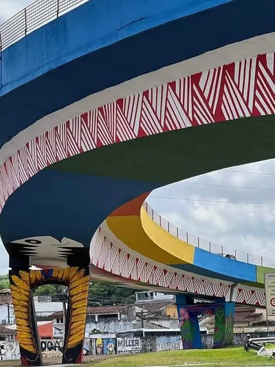Collab de artistas, projeto Cores do Pará.