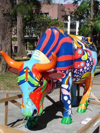 Intervenção Cow Parade
