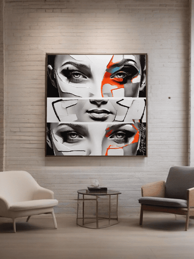 Pintura vibrante em Pop-Art: Transforme sua casa em uma galeria