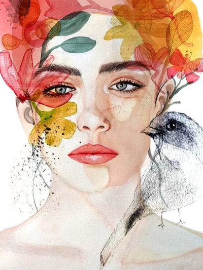 tecnica em Aquarela