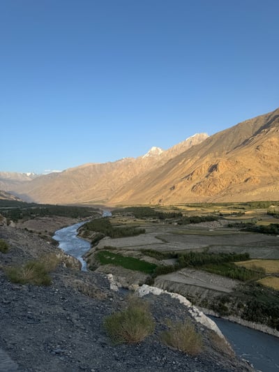 View from the Khakha Fortress