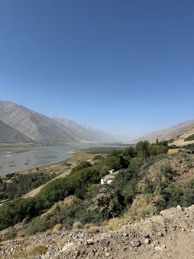 View from Yamchum Fortress