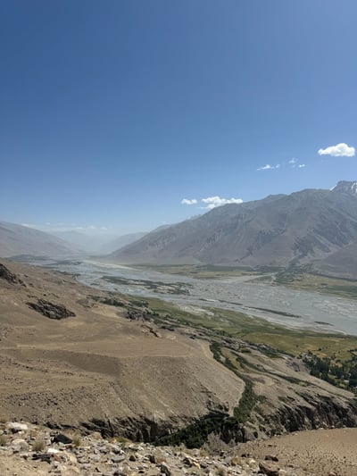 View from Yamchum Fortress