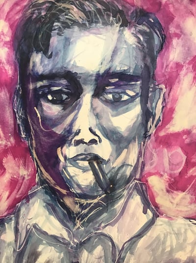 "Sin miedo a un viaje al yo interior". Una obra simbólica, libre y expresiva.
