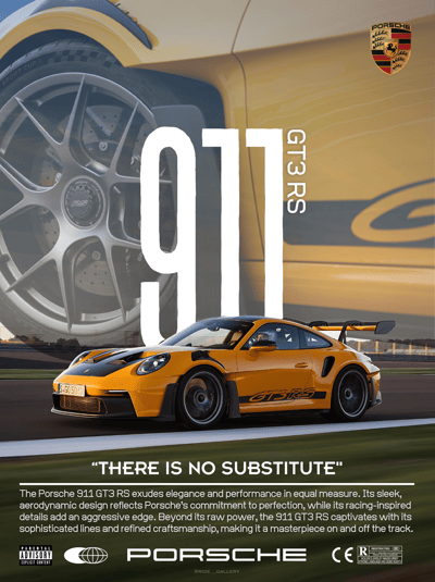 High-quality car poster featuring a stunning automotive design – perfect wall art for car enthusiasts and collectors.