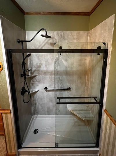 custom shower