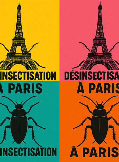 Intervention désinsectisation à Paris 
