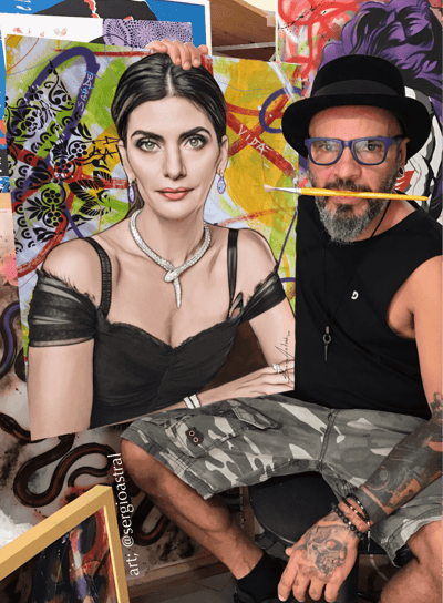 Arte POP-ART única: Detalhes precisos e cores vivas em cada pincelada.