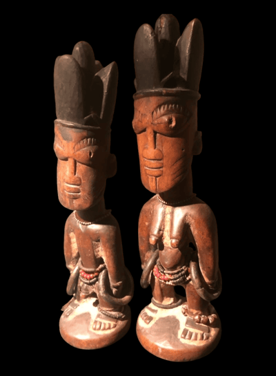 ibeji egbe twin figure ibedji yoruba cult culte jumeaux nigeria